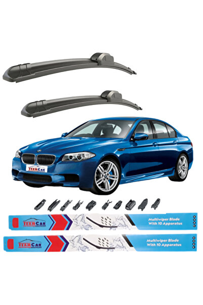 TEAMCAR Υαλοκαθαριστήρες BMW Σειρά 5 F10 (20102017) Εμπρός σετ