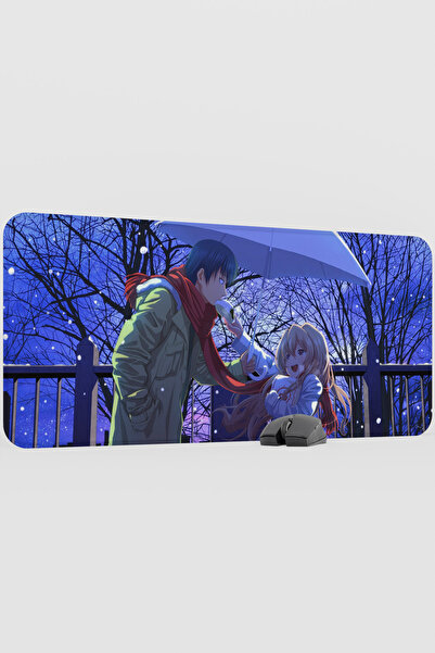 mousepad bastir Toradora Anime V4 - 90X40 XXL Gaming Rubber Non-Slip Base Mou...