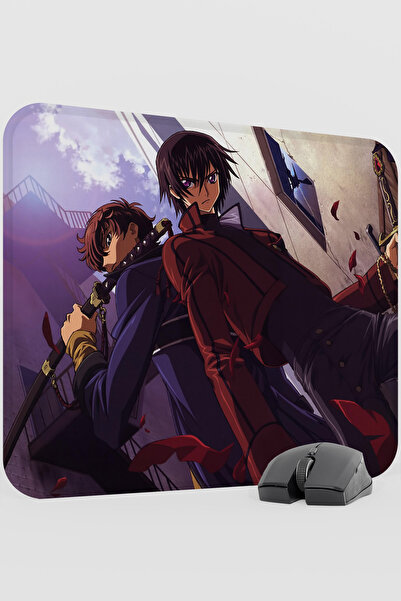 mousepad bastir لوحة ماوس كود جياس أنيمي V3 - 48×40 سم كبيرة الحجم للألعاب مع...