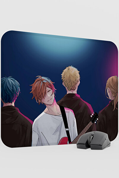 mousepad bastir لوحة ماوس أنيمي V5 - 48×40 XL للألعاب مع قاعدة مطاطية غير قاب...