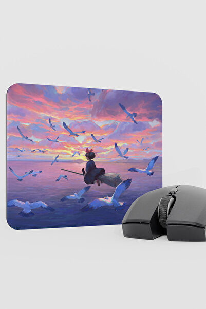mousepad bastir خدمة توصيل كيكي - لوحة ماوس مطاطية للألعاب مقاس 22×18 بوصة مع...