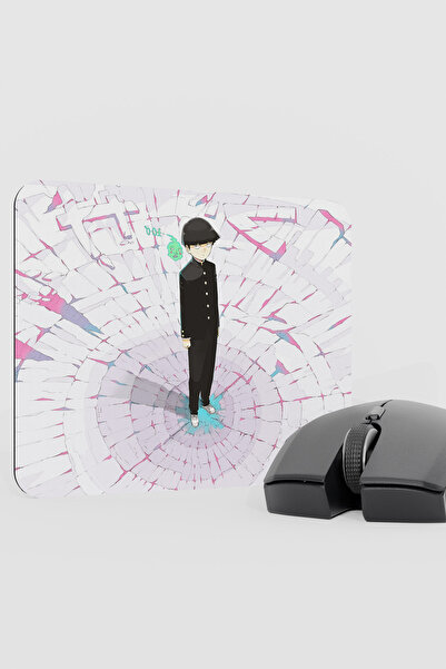 mousepad bastir Mob Psycho 100 Anime V2 - 22X18 Gaming Rubber Non-Slip Base M...