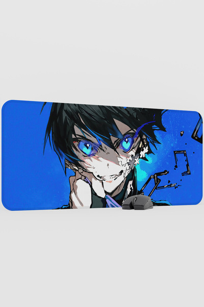 mousepad bastir Ao No Exorcist Blue Exorcist Anime V4 - 90X40 XXL Gaming Rubb...