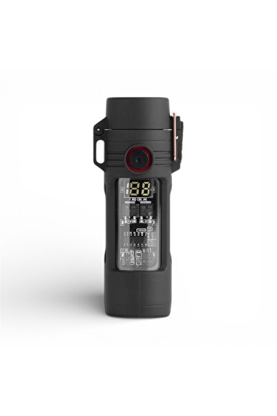 ASNEOSS USB Type-C Şarjlı ARC Çakmak 200 Lumens LED El Feneri Rüzgar Geçirmez...