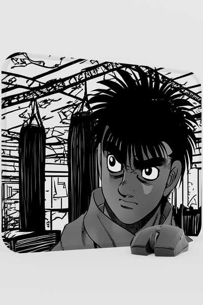mousepad bastir Hajime No Ippo Anime V4 - 48X40 XL Gaming Rubber Non-Slip Bas...