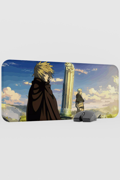 mousepad bastir Vinland Saga Anime V1 - 70x30 XL لوحة ماوس مطاطية للألعاب غير...