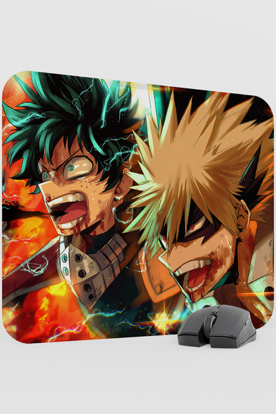 mousepad bastir My Hero Academia Anime V1 - 48X40 XL لوحة ماوس مطاطية للألعاب...