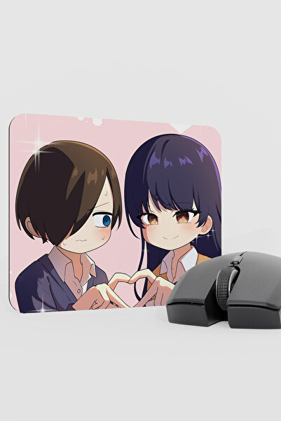 mousepad bastir Boku no Kokoro no Yabai Yatsu Anime V2 - 22X18 وسادة ماوس مطا...
