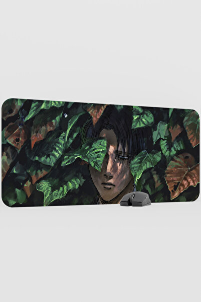 mousepad bastir لوحة ماوس ليڤي أكرمان أنيمي V4 - مقاس 90×40 سم كبيرة الحجم لل...