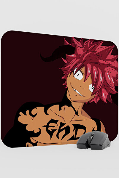 mousepad bastir لوحة ماوس أنيمي فيري تيل الإصدار الثاني - مقاس 48×40 سم، قاعد...