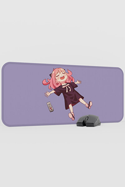 mousepad bastir Spy × Family Anime V1 - 70X30 XL Gaming Rubber Non-Slip Base ...