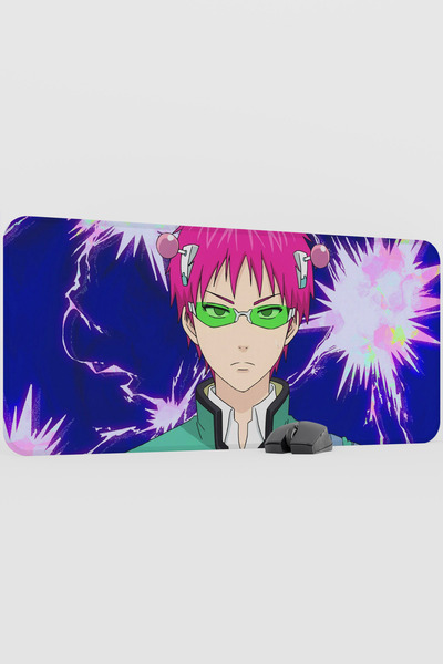 mousepad bastir لوحة ماوس ساكي كوسو أنيمي V5 - مقاس 90×40 سم كبيرة الحجم للأل...