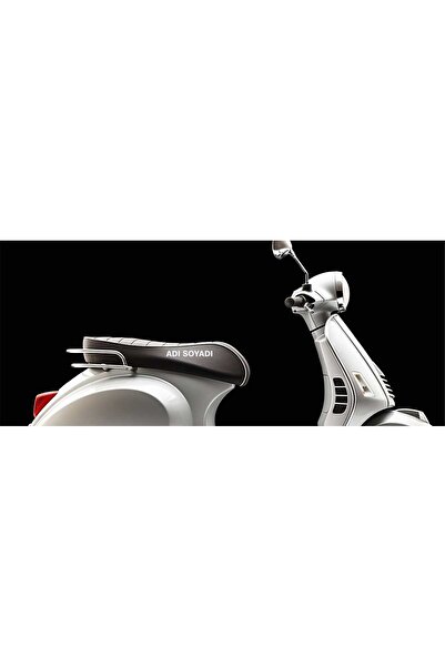 Altınuç Art Design 20x3 cm Kişiye Özel Ad,Soyad,İsim,Soyisim Sticker Motor Ar...