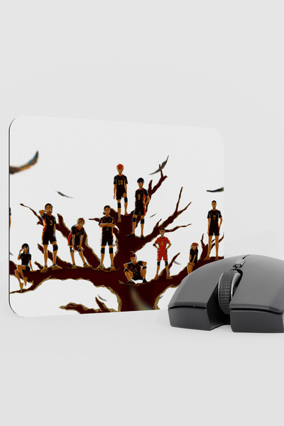 mousepad bastir Haikyuu Anime V5 - 22X18 وسادة ماوس مطاطية للألعاب غير قابلة ...