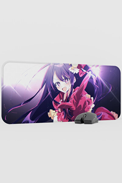 mousepad bastir Oshi No Ko Anime V4 - 70X30 XL Gaming Rubber Non-Slip Base Mo...