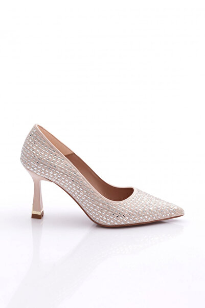 DGN 7715 Women's Stone Heeled Shoes