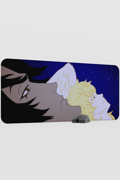 mousepad bastir لوحة ماوس ديفيلمان كرايبيبي أنيمي V5 - مقاس 90×40 سم، قاعدة م...