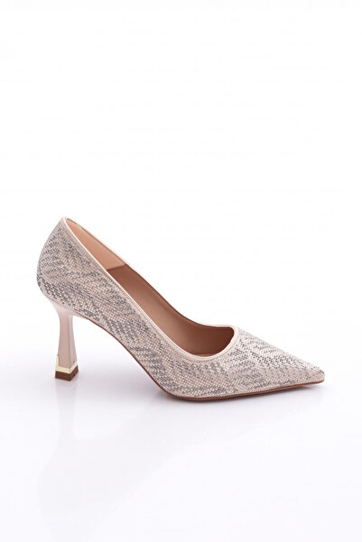 DGN 7701 Women's Stone Heeled Shoes