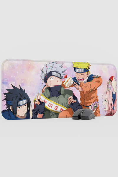 mousepad bastir لوحة ماوس ناروتو أنيمي V2 - مقاس 70×30 سم، قاعدة مطاطية كبيرة...