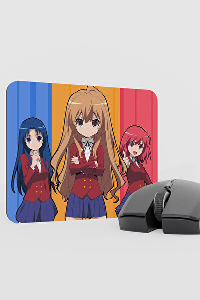 mousepad bastir Toradora Anime V1 - 22X18 Gaming Rubber Non-Slip Base Mouse P...
