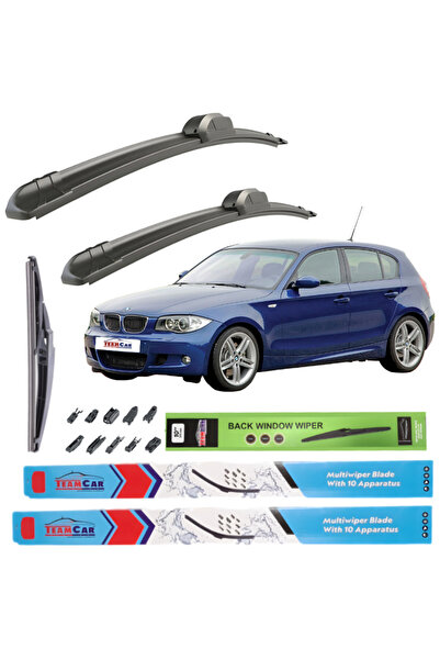 TEAMCAR ® Ștergătoare de parbriz BMW Seria 1 E87 (2004–2011) – Set complet fa...