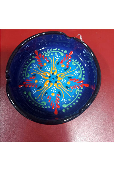 esdekor Large ashtray diameter 10cm height 4cm ceramic handmade 1 piece