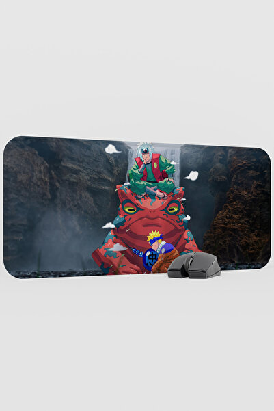 mousepad bastir لوحة ماوس ناروتو أنيمي V4 - مقاس 70×30 سم، قاعدة مطاطية كبيرة...