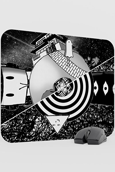 mousepad bastir Oyasumi Punpun Anime V4 - 48X40 XL لوحة ماوس مطاطية للألعاب غ...
