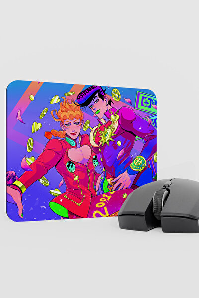mousepad bastir Jojo No Kimyou Na Bouken V2 - 22X18 Gaming Rubber Non-Slip Ba...