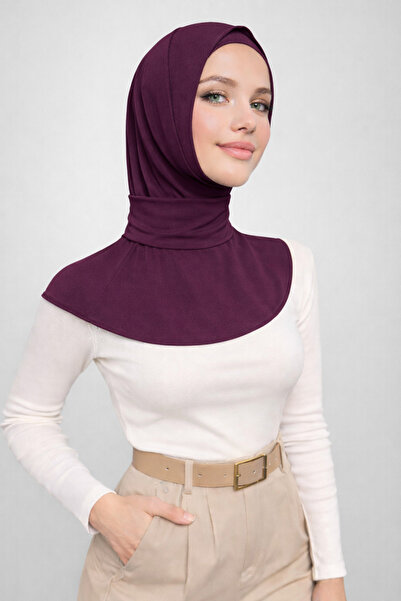 Pratik Çıt çıtlı şal tak çık hazır şal, ,şal görünümlü hazır pratik geçmeli tesettür hijab havuz şal