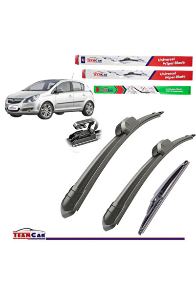 TEAMCAR Ștergătoare de parbriz Opel Corsa D 5 Uși (2006-2014) Set complet