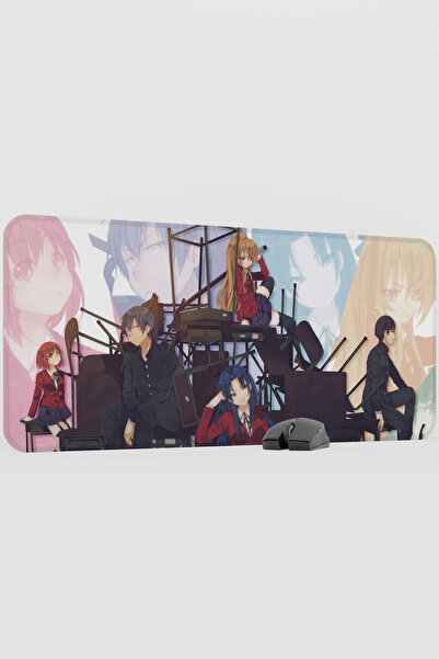mousepad bastir لوحة ماوس تورادورا أنيمي V3 - مقاس 90×40 سم كبيرة الحجم للألع...