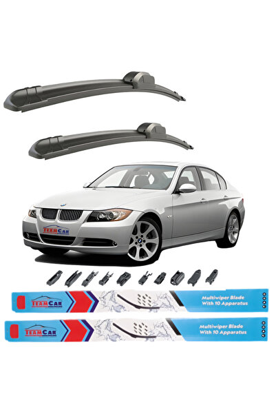 TEAMCAR Ștergătoare parbriz BMW Seria 3 E90/E91/E92/E93 (2005-2012) Față Set