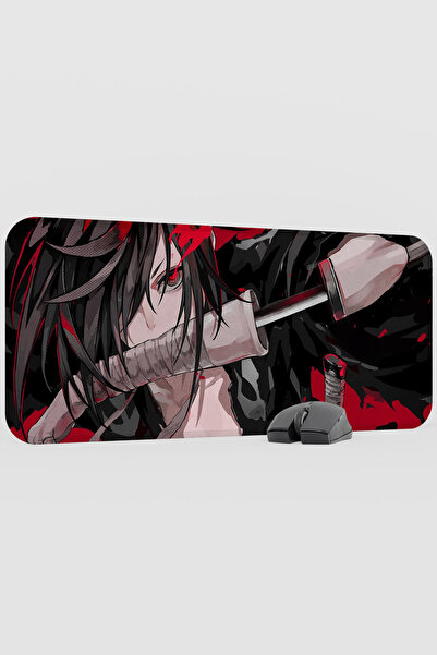 mousepad bastir لوحة ماوس أنيمي دورورو V4 - مقاس 70×30 سم، قاعدة مطاطية كبيرة...