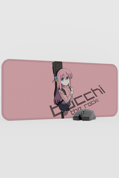 mousepad bastir Bochi the Rock Anime V1 - 70X30 XL Gaming Rubber Non-Slip Bas...