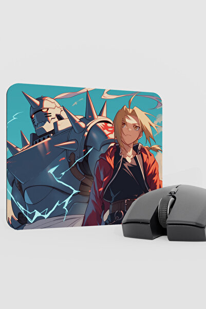 mousepad bastir Fullmetal Alchemist Brotherhood Anime V1 - 22X18 Gaming Rubbe...