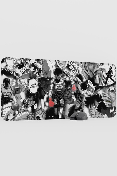 mousepad bastir Hajime no Ippo Anime V1 - 90x40 XXL لوحة ماوس مطاطية للألعاب ...