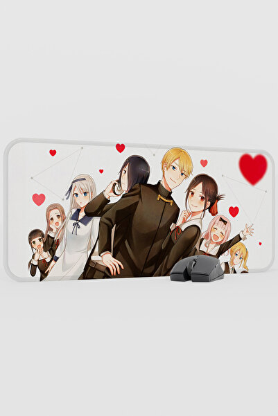 mousepad bastir لوحة ماوس أنيمي كاجويا ساما V4 - مقاس 70×30 سم، قاعدة مطاطية ...