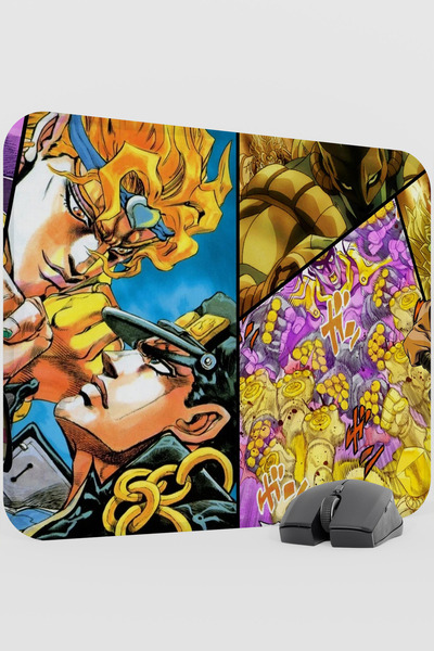 mousepad bastir Jojo No Kimyou Na Bouken V4 - 48X40 XL Gaming Rubber Non-Slip...