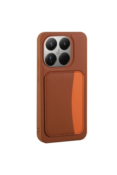 NANOSPACE X-Card Silicone Cover with Case Card Holder Compatible with Mi 15t