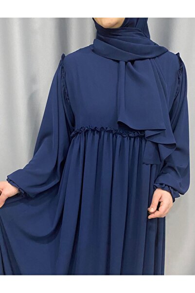 ARKARLİN Buse Model | Dress | Firfirli | Robali | Namaz Dress | Test Test Test | Special Day | Umre Dress |   Hac Umre