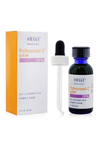 OBAGI MEDICAL سيروم أوباجي بروفيشنال سي 20%، سيروم فيتامين سي للوجه مع حمض الأسكوربيك المركز بنسبة 20%، 1 أونصة سائلة