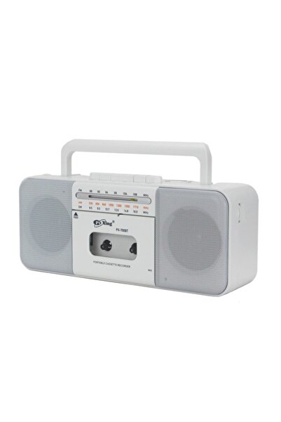 FLAGEN Retro Taşınabilir Müzik Çalar Radyo USB/TF & Bluetooth MP3 Çalar Çift ...