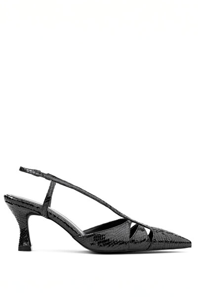 MARY أحذية نسائية بكعب عالٍ وحزام ومقدمة مدببة