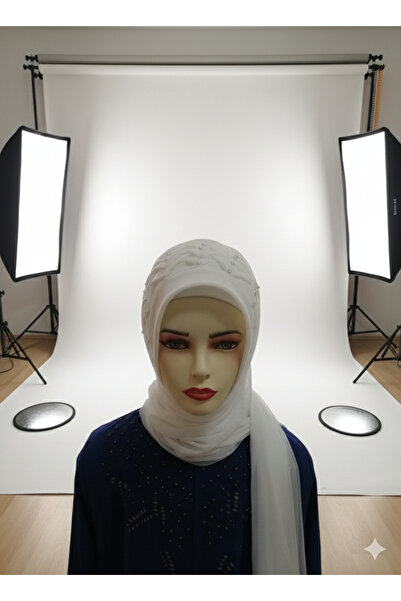 Ergül Duvak ,Hazır Duvak,,Hazır şal,Hazır türbanSünnet. Simsiz beyaz Hürrem m...