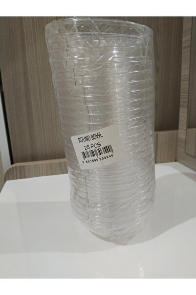 MERT AMBALAJ ÜRÜNLERİ Round Bowl 25 Pieces