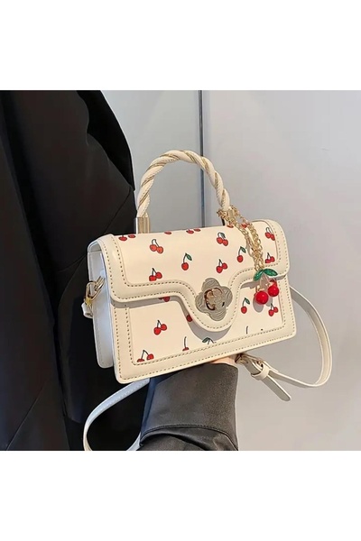 Zümrüt Toystore Imported a Quality Stylish Bag with Cherry Pattern