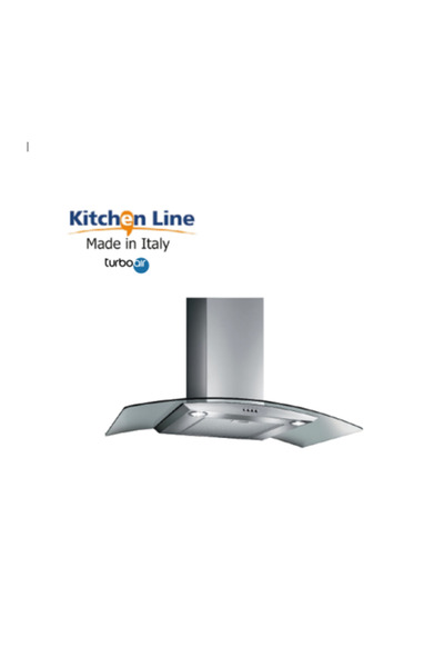 Kitchen Line Arc Kitchen Hood with Curved Glass
