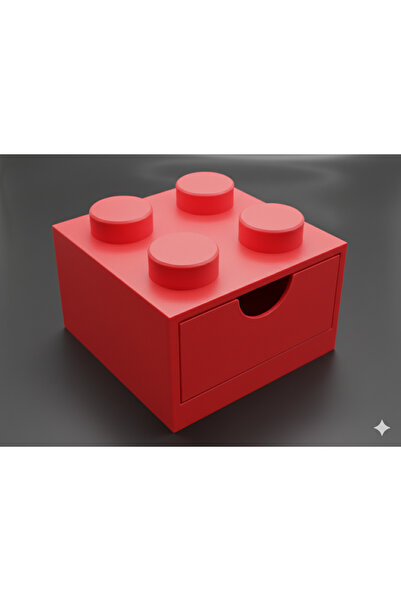 Teknovagroup Mini Drawer 2X2 Desktop Organizer Decorative Storage Box