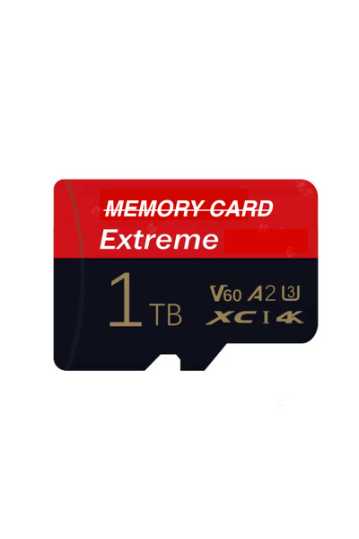 Generic بطاقة ذاكرة إكستريم برو بسعة 1 تيرابايت | بطاقة microSDXC فائقة السرعة بدقة 4K فائقة الوضوح
